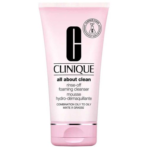 Clinique All About Clean Rinse-Off Foaming Facial Cleanser With Hyaluronic Acid + Glycerin 150ml