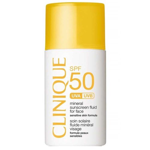 Clinique SPF 50 Mineral Sunscreen Fluid For Face | Safe for Sensitive Skin 30ml