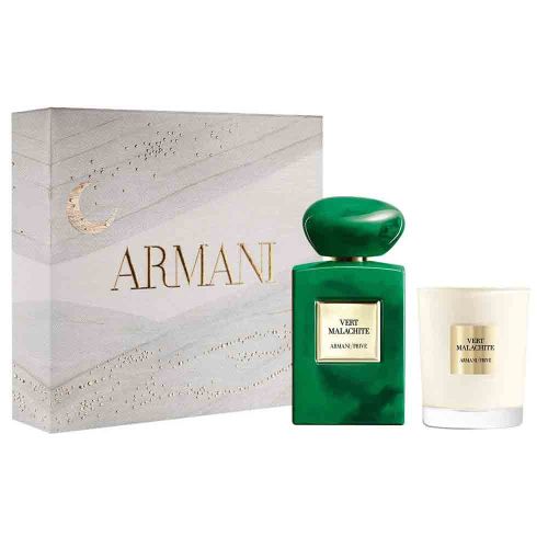 Prive Vert Malachite EDP 100Ml + Mini Candle Gift Set For Women