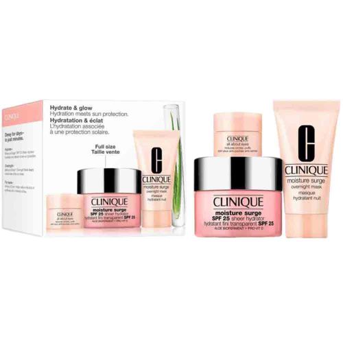 Clinique Hydrate & Glow Moisture Surge Skincare 3 PC Gift Set