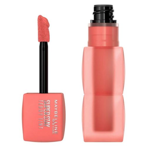 Maybelline New York Super Stay Teddy Tint Lip Gloss 15 Skinny Dip 