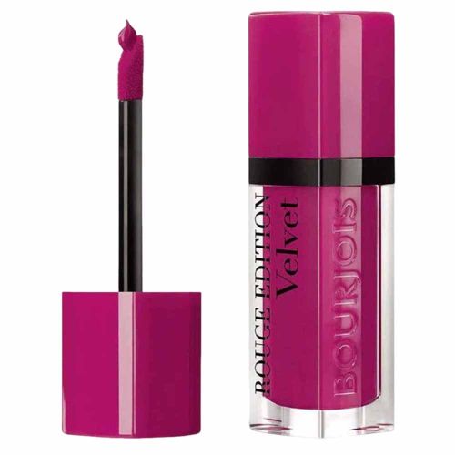 Bourjois Rouge Edition Velvet Liquid Lipstick With A Matte Effect 06 Pink Pong 