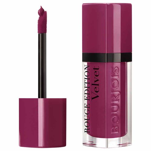 Bourjois Rouge Edition Velvet Liquid Lipstick With A Matte Effect 14 Plum Plum Girl