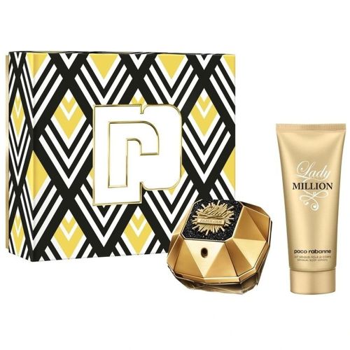 Lady Million Fabulous EDP 80Ml + Body Lotion 100Ml Gift Set For Women