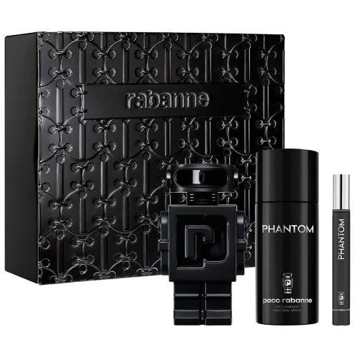 Phantom EDP 100Ml + EDP 10Ml + Deodorant 150Ml Gift Set For Men
