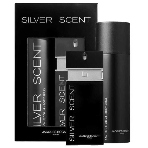 Silver Scent EDT 100Ml + Body Spray 200Ml Gift Set For Men