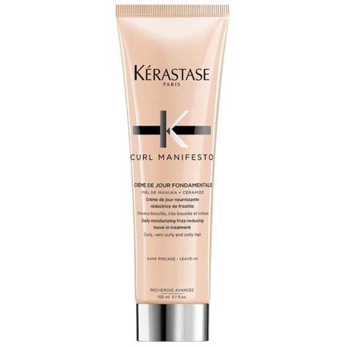 Kerastase K Curl Manifesto Cream De Jour Fondamentale Hair Cream Daily Moisturizing Frizz-Reducing Leave-in Treatment 150Ml