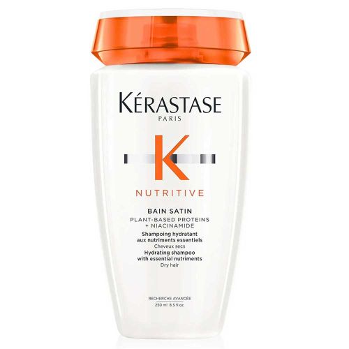 Kerastase K Nutritive Bain Satin Hydrating Shampoo With Essential Niacinamide Dry Hair 250Ml