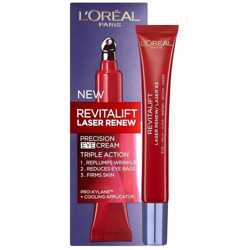 L'oreal Revitalift Laser Renew Precision Eye Cream plumps Wrinkles 15ML