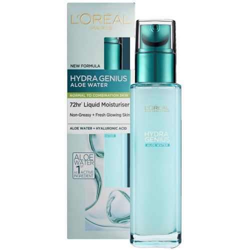 L'oreal Hydra Genius Aloe Water 72H Liquid Moisturizer 70ML