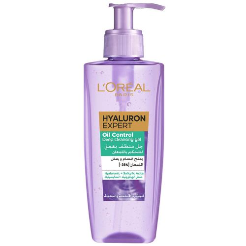 L'oreal Hyaluron Expert Gel Wash Oil Control 200ML