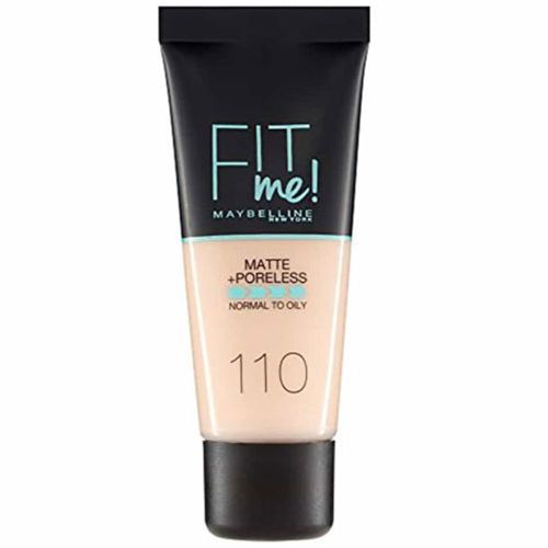 Maybelline New York Fit Me Matte & Pore less Foundation 110 Porcelain 