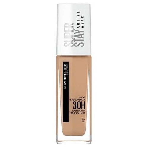 Maybelline Foundation Super Stay 30H Active Wear 36 Warm Sun