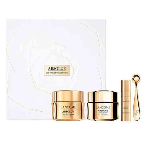 Lancome Absolue Revitalizing Eye Cream 20ml + Soft Cream 15ml + The Eye Cream Intensive Concentrate 5ml + Golden Eye Massage Pearl