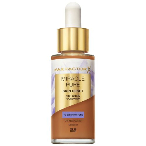 Max Factor Miracle Pure 2 in1 Skin Reset Serum Foundation 80-85 Medium
