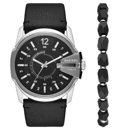 Diesel DZ1907 Men’s Watch 45mm Black Gift Set