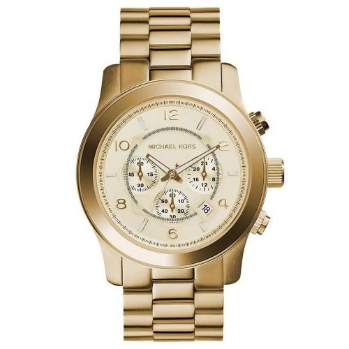 Michael Kors MK8077 Unisex Watch 45mm Gold