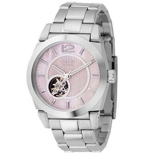 Fossil ME3015 Unisex Watch 39 Mm Silver