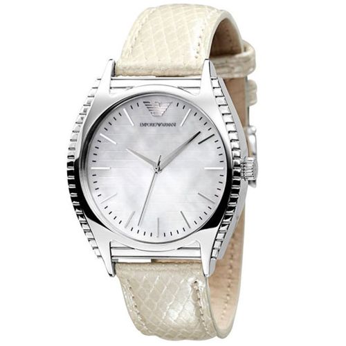 Emporio Armani AR0486 Women’s Watch 39 Mm Beige