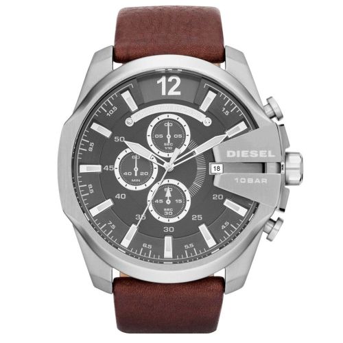 Diesel DZ4290 Mega Chief Men's Watch 51mm Brown