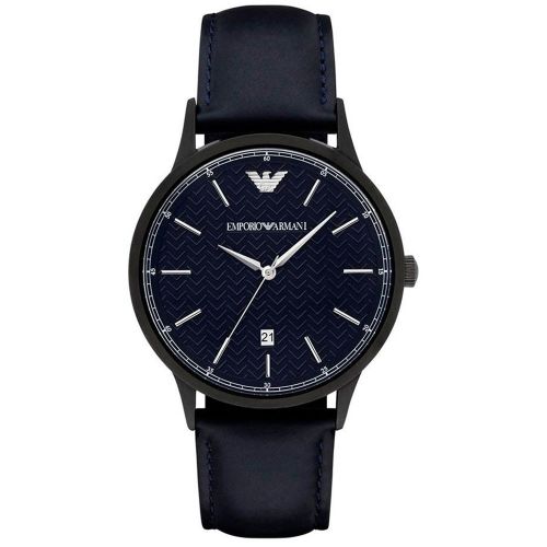 Emporio Armani AR2479 Men's Watch 43 Mm Blue