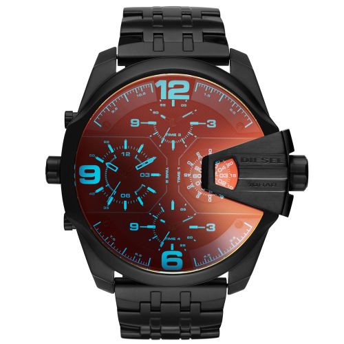 Diesel DZ7373 Uber Chief Men's Watch 55mm Black