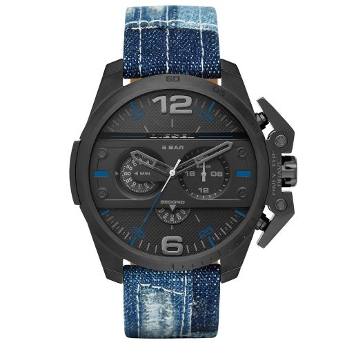Diesel DZ4397 Iron Side Men’s Watch 52mm Blue