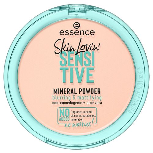 Essence Skin Lovin Sensitive Mineral Compact Powders 01 Translucent