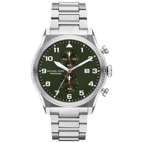 Michael Kors MK9196 Men’s Watch 44 Mm Silver