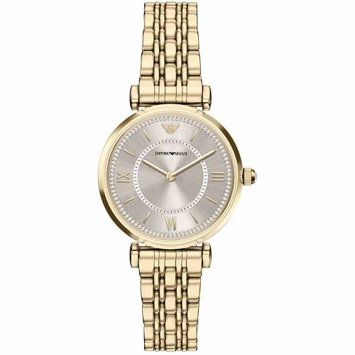 Emporio Armani AR11766 Women’s Watch 32 Mm Silver Gold
