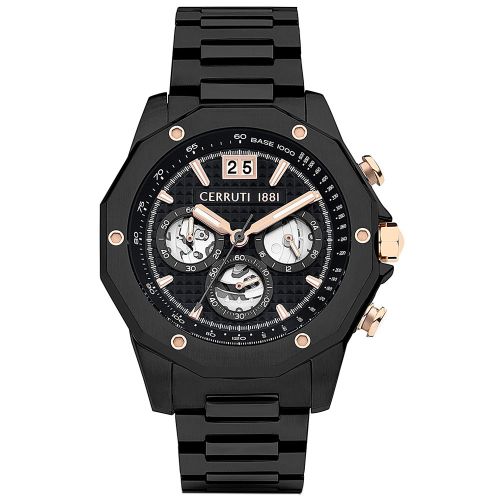 Cerruti 1881 CIWGI2207402 Men’s Watch 45mm Black