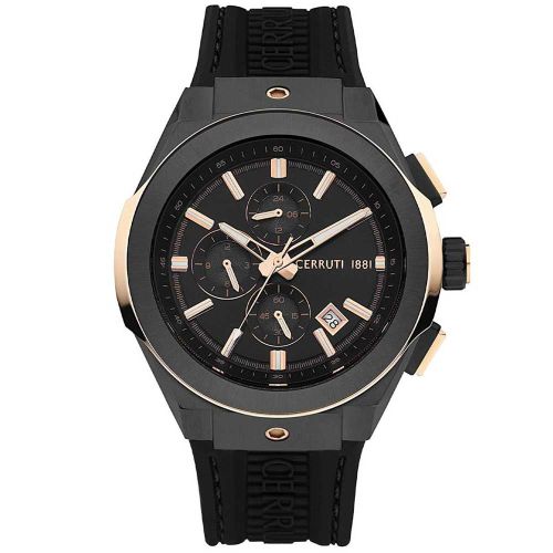 Cerruti 1881 CIWGQ2224004 Men’s Watch 48mm Black   