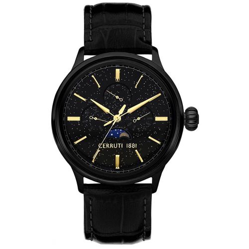 Cerruti 1881 CIWGF2224606 Men’s Watch 43mm Black