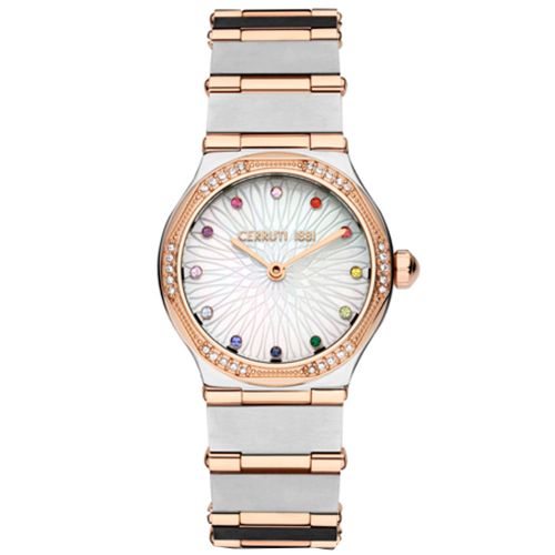 Cerruti 1881CIWLG0008401 Women's Watch 30mm Silver Gold