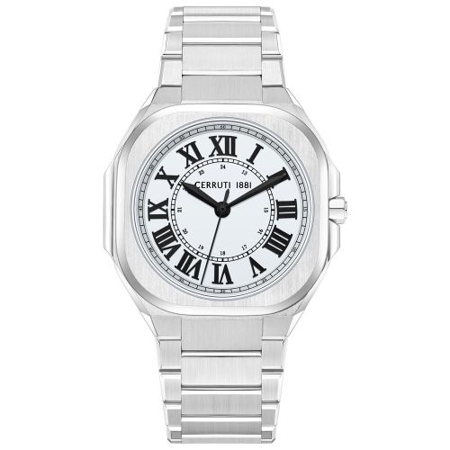 Cerruti 1881 Ciwgh0042601 Men’s Watch 42mm Silver