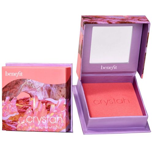 Benefit Cosmetics WANDERful World Silky-Soft Powder Blush Strawberry Pink 
