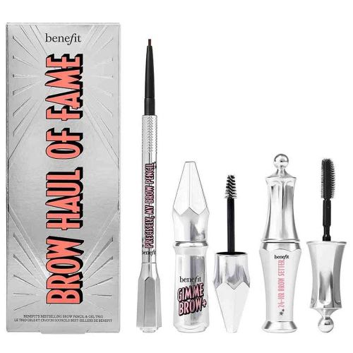 Benefit Brow Haul of Fame Brow Pencil Brow Gel & Brow setter makeup kit Shade 4