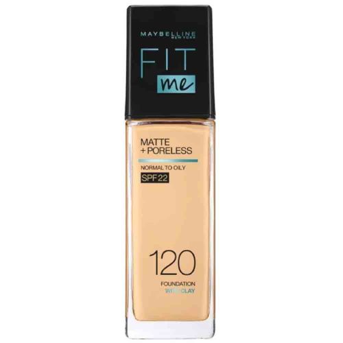 Maybelline Fit Me Matte + Pore less Liquid Foundation SPF 22 120