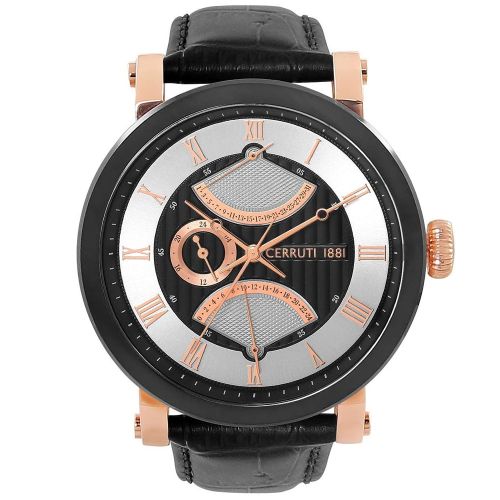Cerruti 1881 CRWA24603 Men's Watch 44mm Black