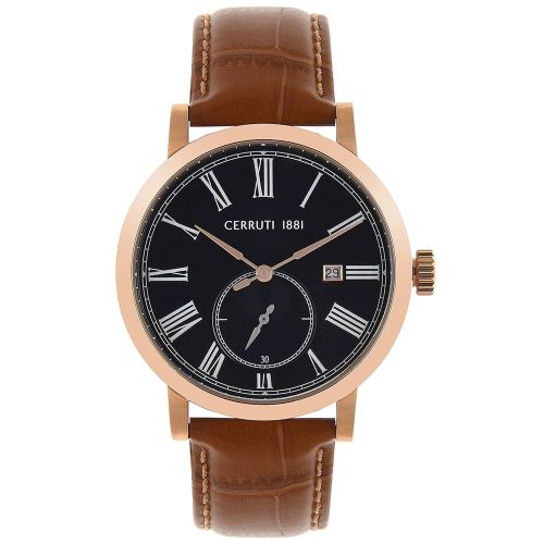Cerruti 1881 CRA25002 Men’s Watch 44mm Brown