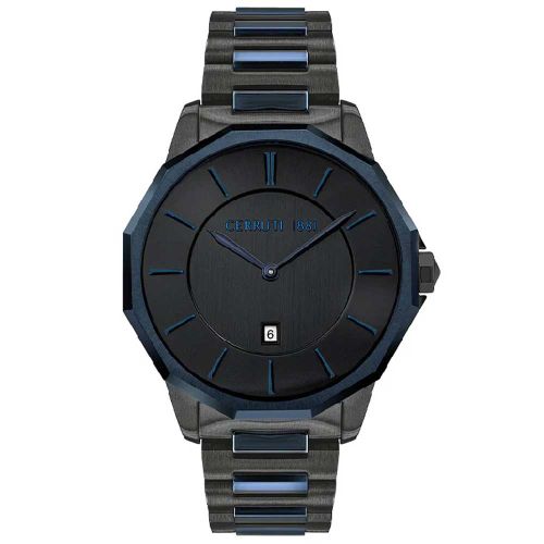 CERRUTI 1881 Crw-Ccrwa29704 Men's Watch 44mm Black 