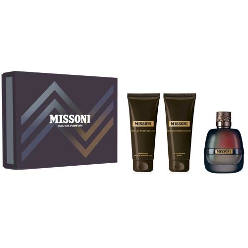 Missoni EDP 100Ml + Bath Shower Gel 100Ml + After Shave 100Ml Gift Set For Men