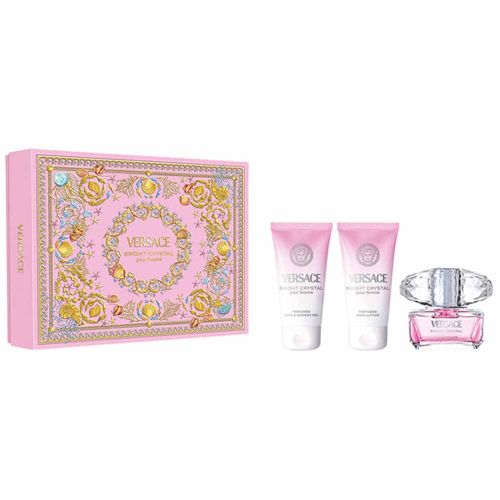 Bright Crystal EDT 50Ml + Shower Gel 50Ml + Body Lotion 50Ml Gift Set For Women