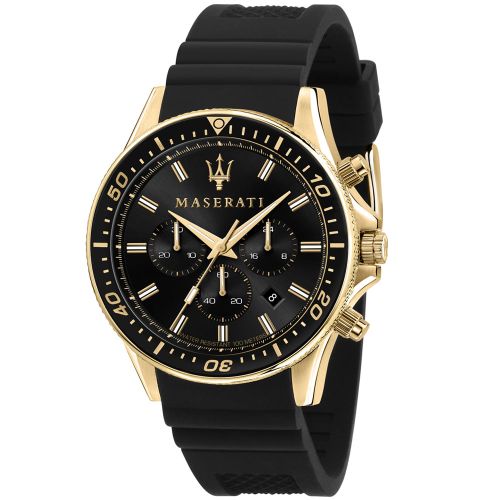 Maserati Sfida R8871640001 Men's Watch 44mm Black