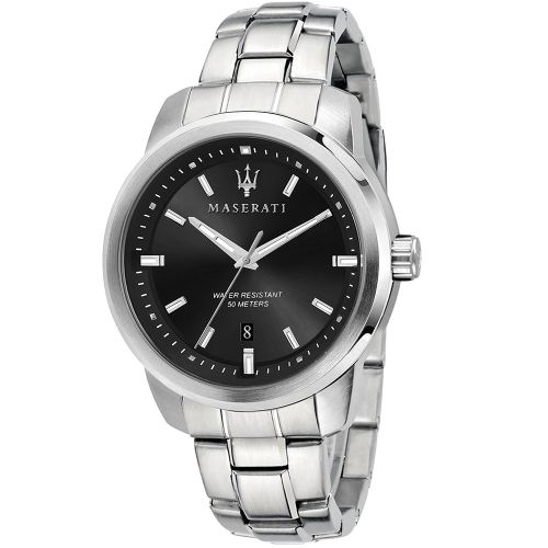 Maserati Successo R8853121006 Men's Watch 44mm Silver 