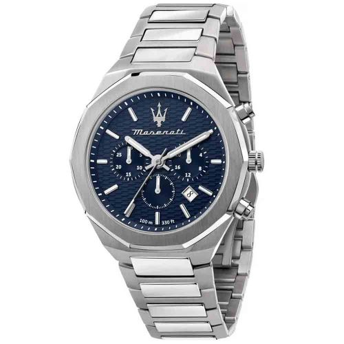 Maserati Stile R8873642006 Men's Watch 45mm Silver