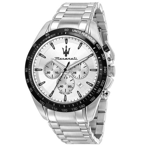 Maserati Traguardo R8873612049 Men's Watch 45mm Silver 