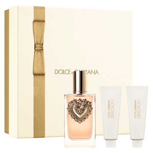 Devotion EDP 100Ml + Shower Gel 50Ml + Body Lotion 50Ml Gift Set For Women