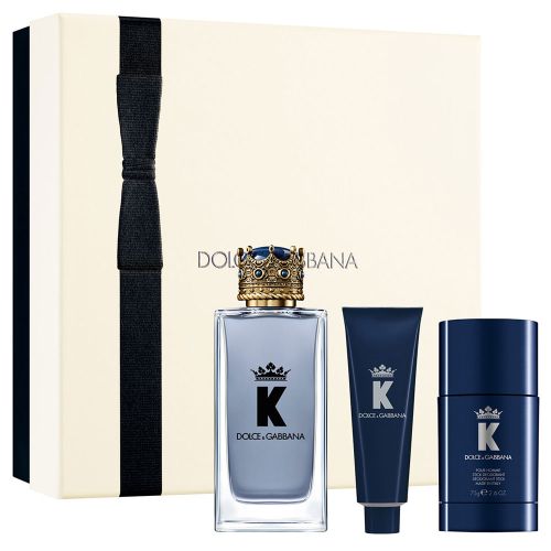 K EDT 100Ml + Shower Gel 50Ml + Deodorant Stick 75G Gift Set For Men