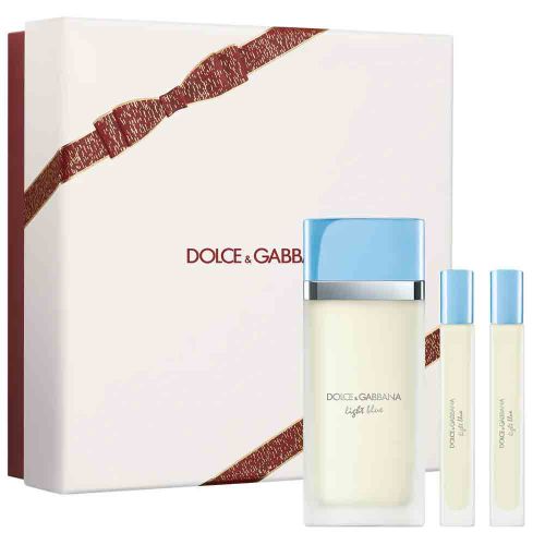 Light Blue EDT 100Ml + EDT 10Ml + EDT 10Ml Gift Set For Women